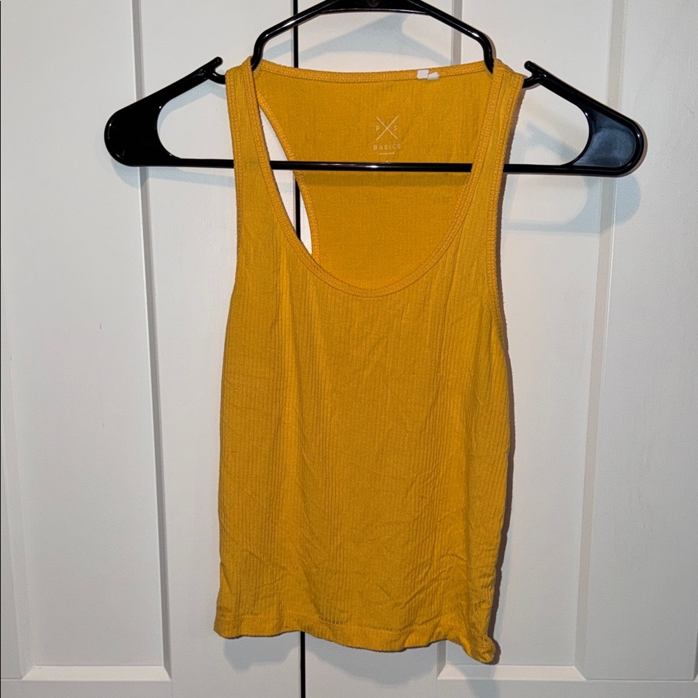 PacSun Mustard Yellow Tank Top